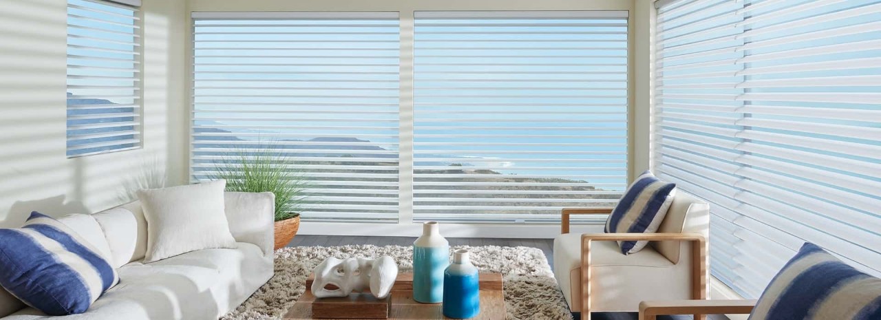 Window shades near Miami, Florida (FL), that offer innovative fabrics, including Silhouette® Window Shadings