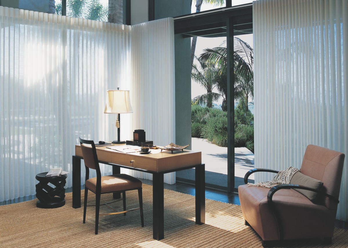 Sheers and shades for natural light, featuring our Luminette® collection, near Miami, Florida (FL).